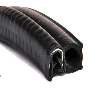Water Resistant Clip on U Profile Rubber Seal Foam Bulb Glass Edge Trim for Car Door