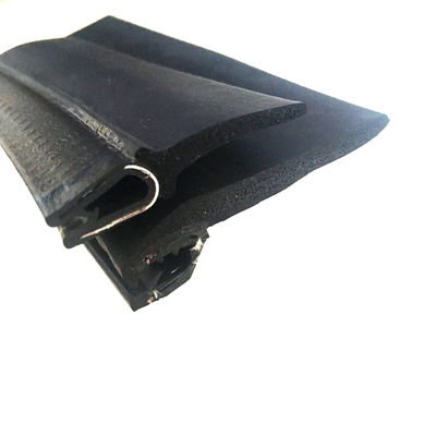Water Resistant Clip on U Profile Rubber Seal Foam Bulb Glass Edge Trim for Car Door