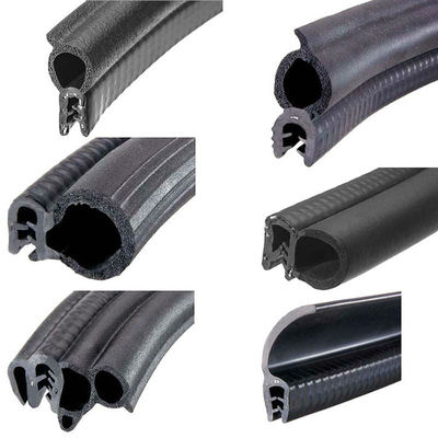 Water Resistant Clip on U Profile Rubber Seal Foam Bulb Glass Edge Trim for Car Door