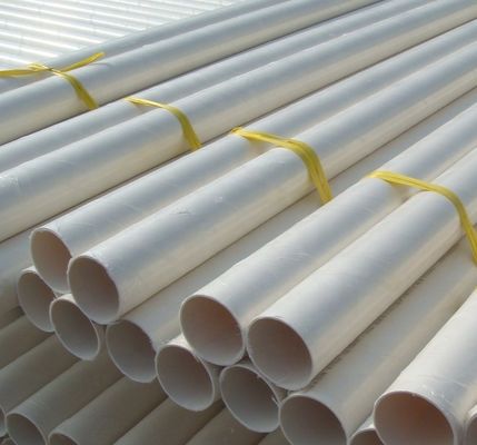 Customized White PVC Pipe Vinyl Fence Post for Your Construction Project