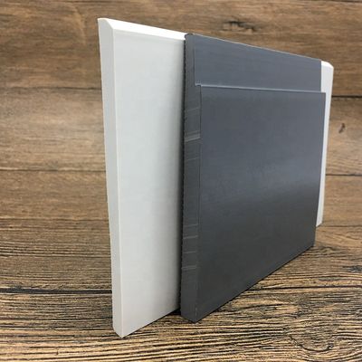6" PVC Floor Baseboard Skirting Vinyl Baseboard for Wall Protection and Functionality