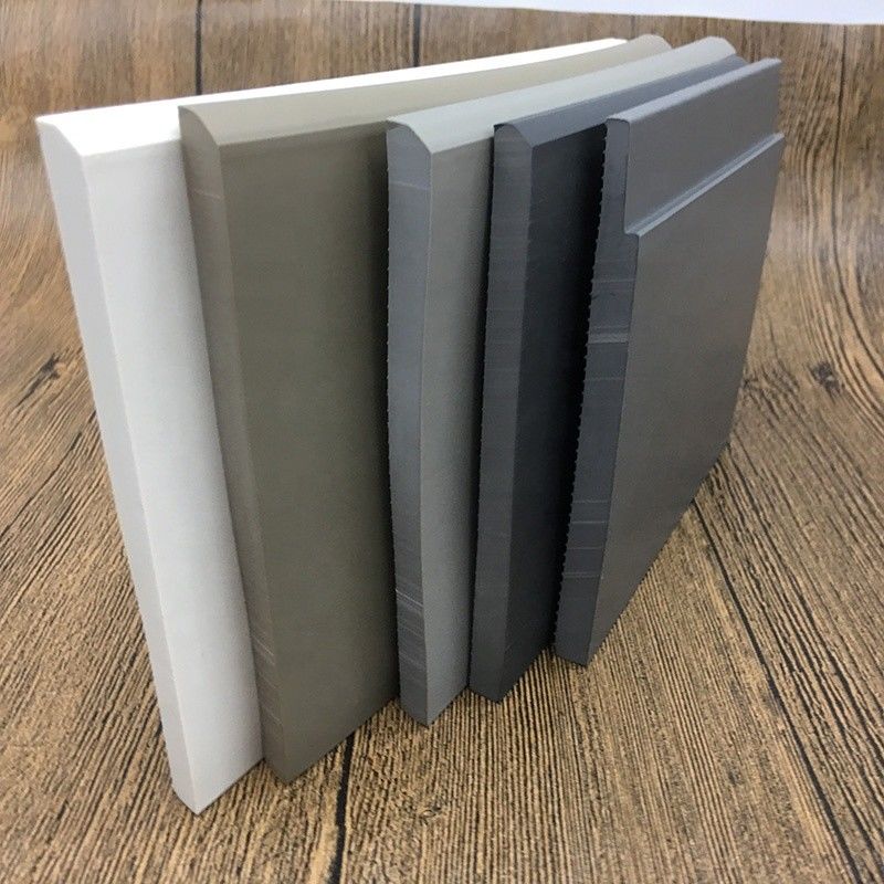 6" PVC Floor Baseboard Skirting Vinyl Baseboard for Wall Protection and Functionality